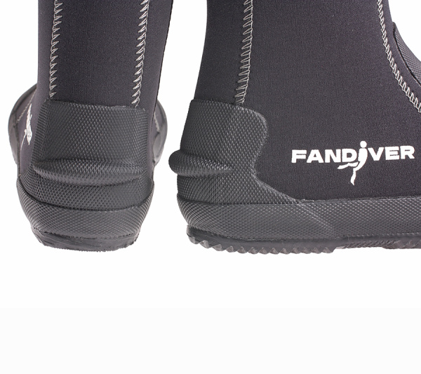Боты FanDiver S1 5мм (EU 46 RU 44-45; Черный; Унисекс)